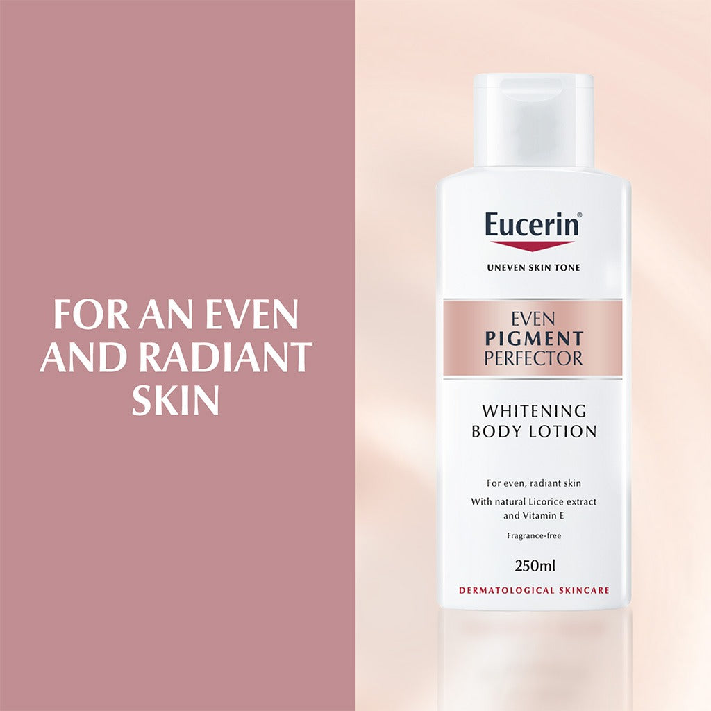 Eucerin Even Pigment Perfector Whitening Body Lotion For Even Skin Tone 250ml - Easy Pharmacy LLC