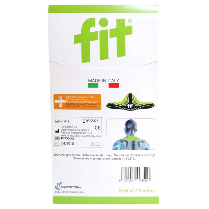 Fit Neck Pain Relief Patch 2's FIT003 - Easy Pharmacy LLC