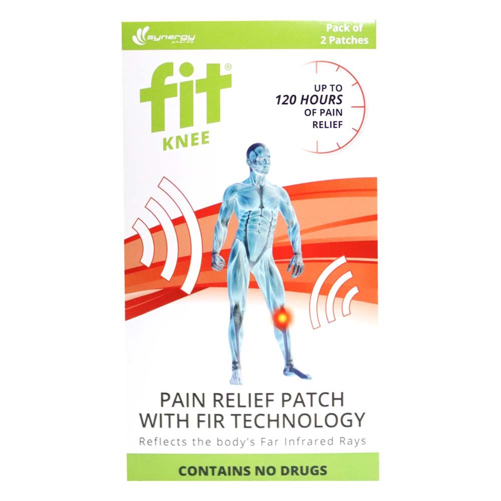Fit Knee Pain Relief Patch 2's FIT004 - Easy Pharmacy LLC