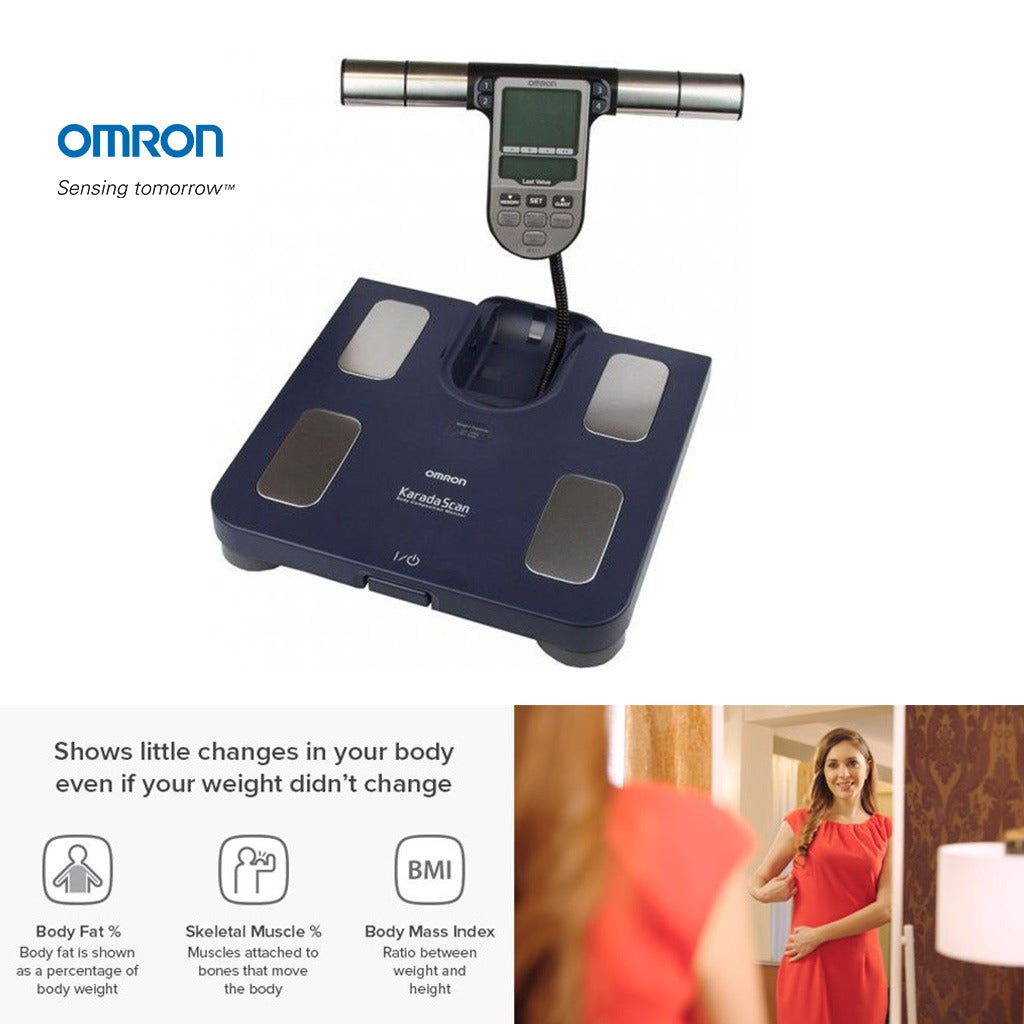 Omron BF511 Body Composition Monitor Blue - Easy Pharmacy LLC
