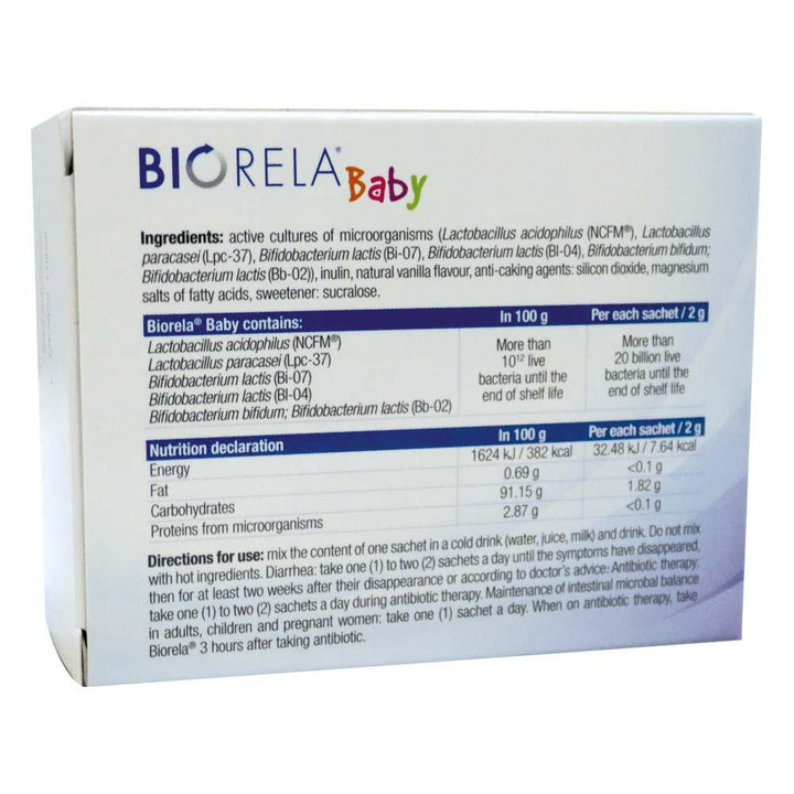 Biorela Baby Sachet 7's - Easy Pharmacy LLC