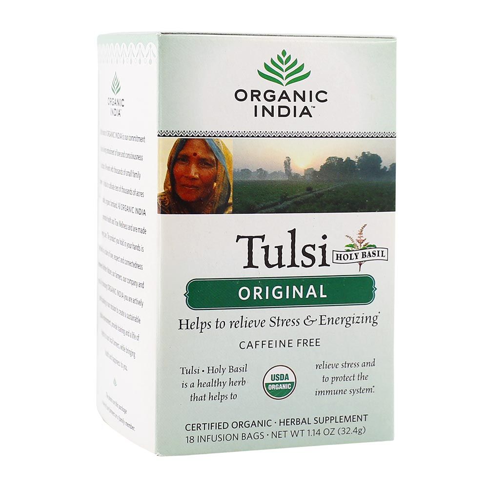 Organic India Tulsi Original Tea Bag 18's - Easy Pharmacy LLC