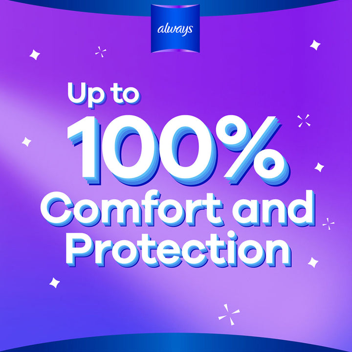 Always Cool & Dry, No Heat Feel, Maxi Thick, Large Sanitary Pads With Wings, Pack of 30's - Easy Pharmacy LLC