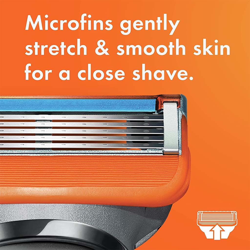 Gillette Fusion 5 Men's Razor, Pack of 1 Handle + 2 Blades - Easy Pharmacy LLC