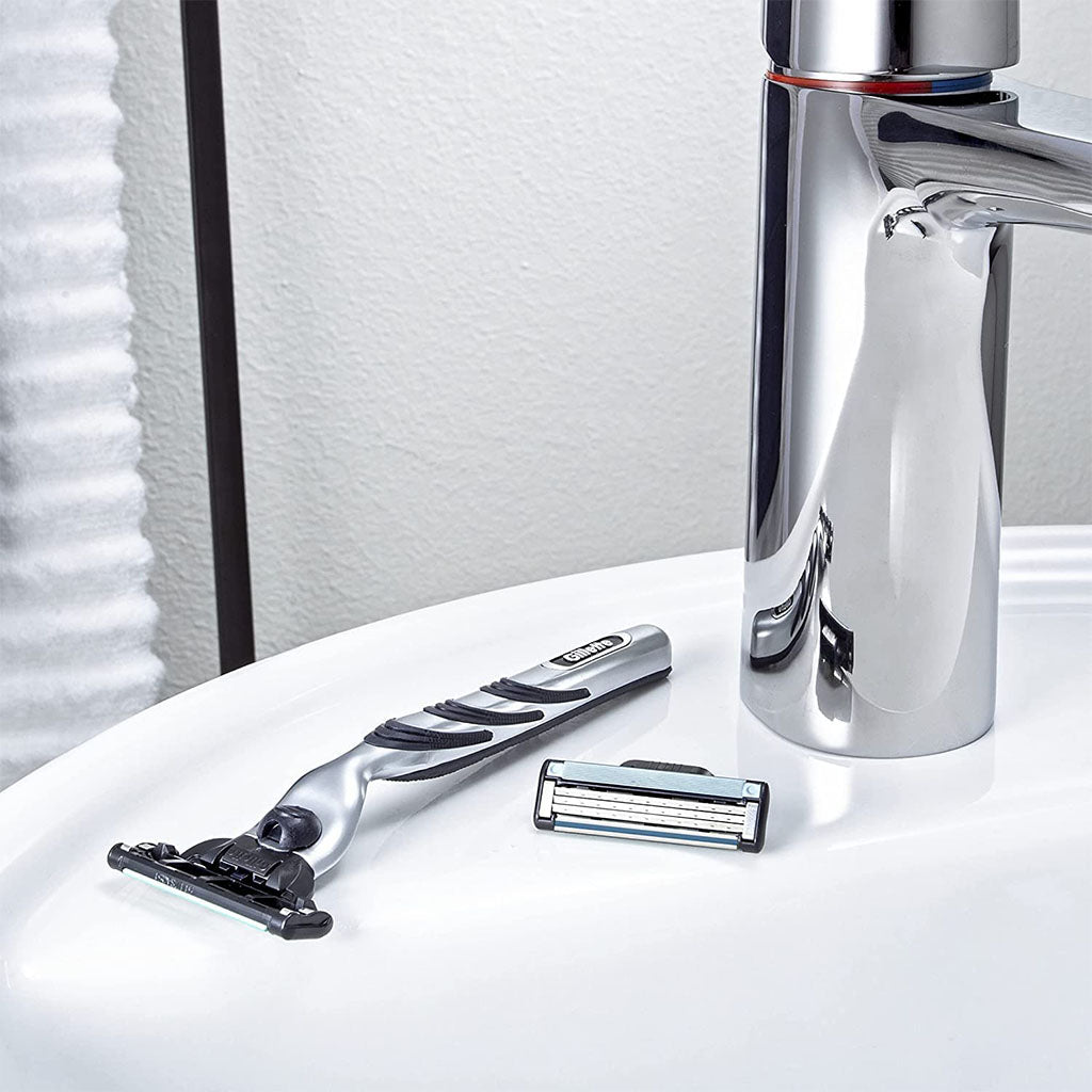 Gillette Mach3 Razor, Pack of 1 Handle + 2 Blades - Easy Pharmacy LLC