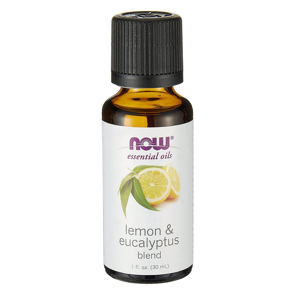 Now Essential Oils Lemon & Eucalyptus Blend For Aromatherapy 30ml - Easy Pharmacy LLC