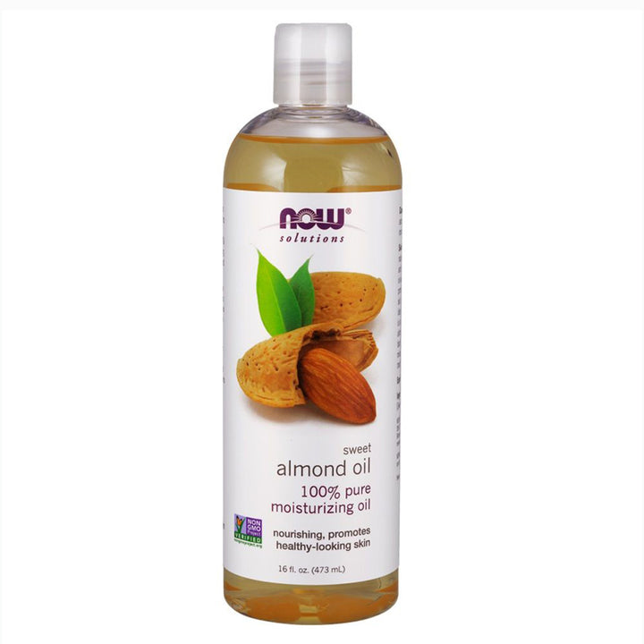 Now Solutions 100% Pure Sweet Almond Moisturizing Oil 473ml - Easy Pharmacy LLC