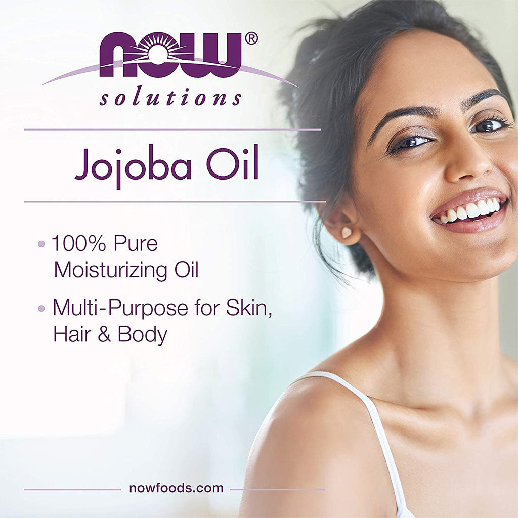 Now Solutions Jojoba Moisturizing Oil For Skin & Hair 118ml - Easy Pharmacy LLC