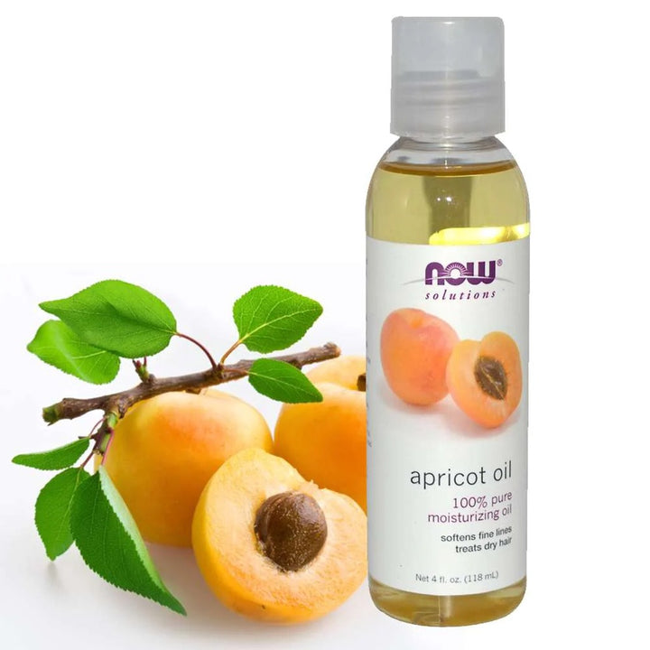 Now Solutions Apricot Kernel Moisturizing Oil For Skin & Hair 118ml - Easy Pharmacy LLC