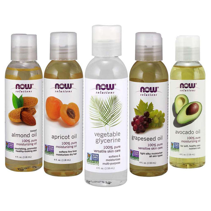 Now Solutions Apricot Kernel Moisturizing Oil For Skin & Hair 118ml - Easy Pharmacy LLC