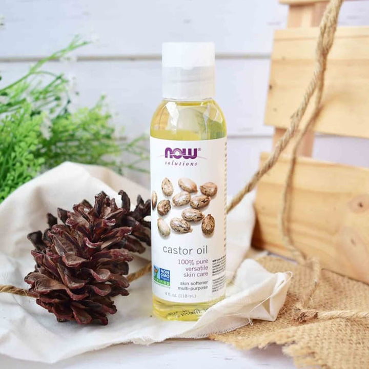 Now Solutions Castor Oil 100% Pure Skin Softener 118ml - Easy Pharmacy LLC