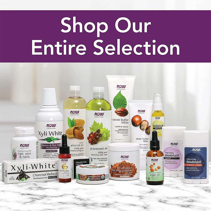 Now Solutions 100% Pure Grapeseed Oil For Sensitive Skin Care 118ml - Easy Pharmacy LLC