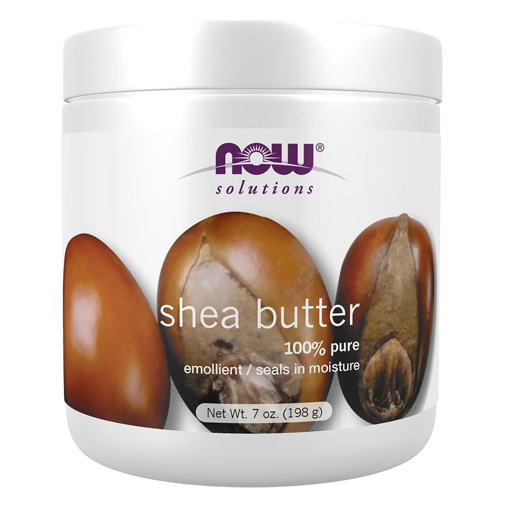Now Solutions Shea Butter Moisturizing Natural Emollient For Dry Skin 207ml - Easy Pharmacy LLC