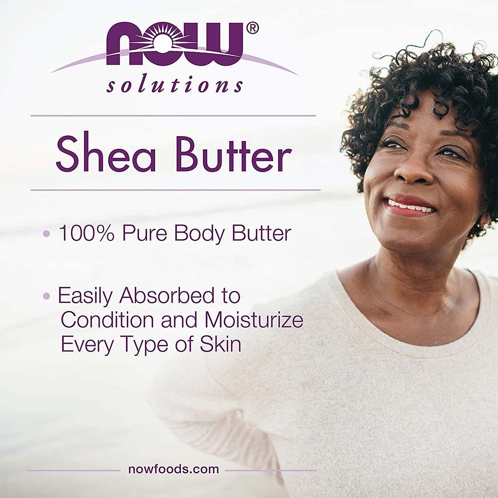 Now Solutions Shea Butter Moisturizing Natural Emollient For Dry Skin 207ml - Easy Pharmacy LLC