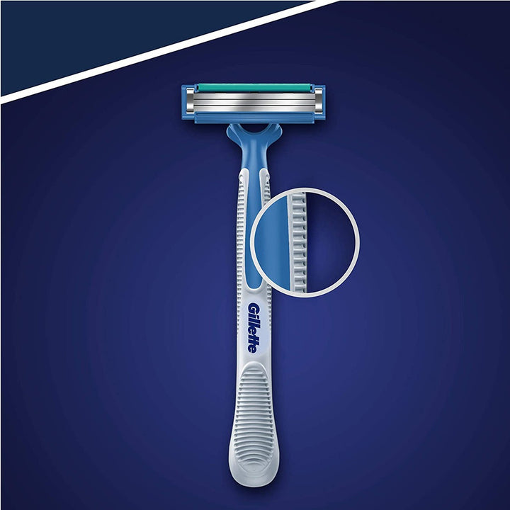 Gillette Blue Simple 3 Men's Disposable Razor, Pack of 4's - Easy Pharmacy LLC