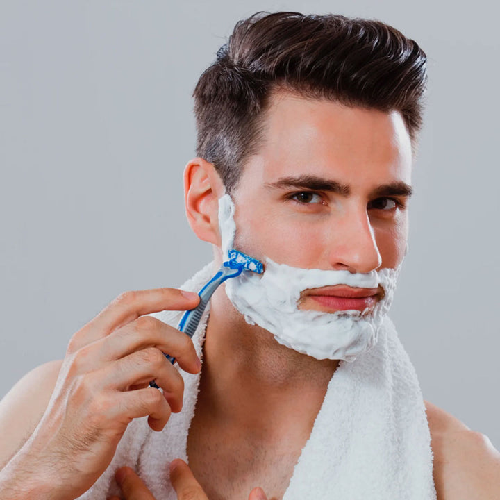 Gillette Blue Simple 3 Men's Disposable Razor, Pack of 4's - Easy Pharmacy LLC