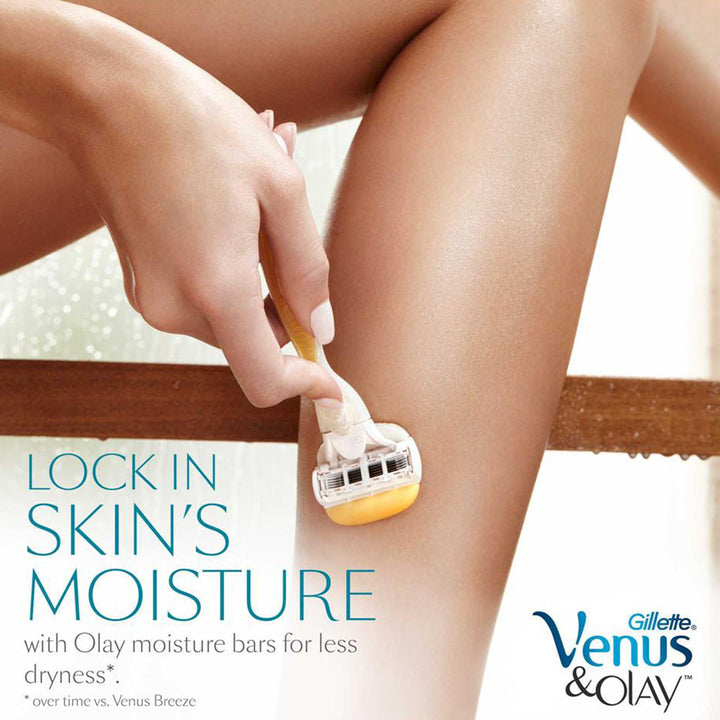 Gillette Venus & Olay Women's Razor Blade Refills, Pack of 4's - Easy Pharmacy LLC