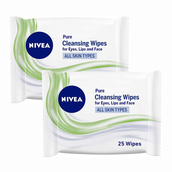 Nivea Pure Facial Wipes 25's 1+1 PROMO - Easy Pharmacy LLC