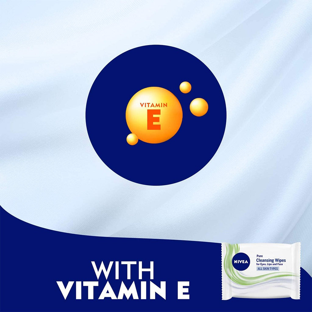 Nivea Pure Facial Wipes 25's 1+1 PROMO - Easy Pharmacy LLC