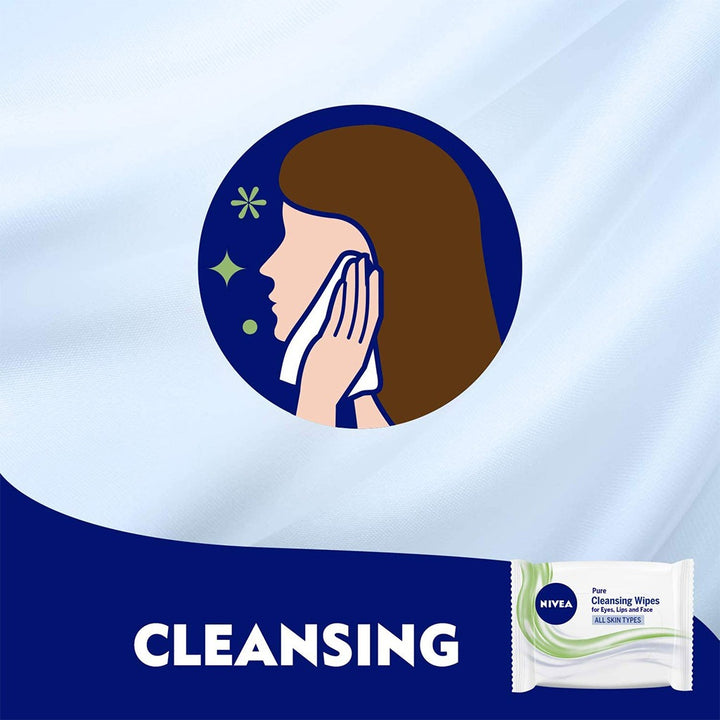 Nivea Pure Facial Wipes 25's 1+1 PROMO - Easy Pharmacy LLC