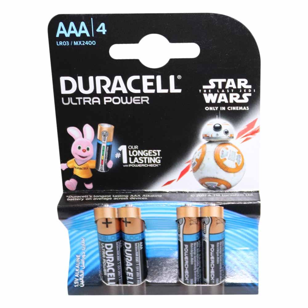 Duracell Ultra Power AAA 4's 32021 - Easy Pharmacy LLC