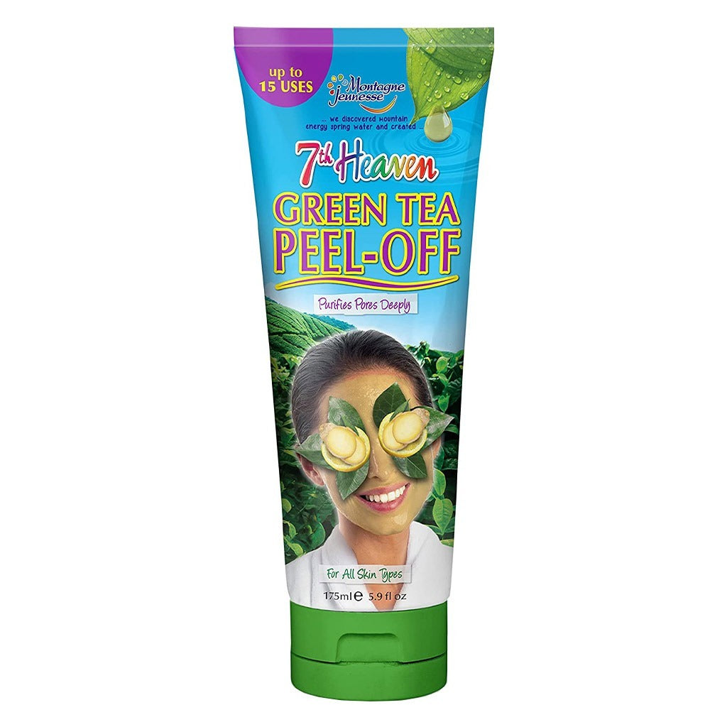 Montagne Jeunesse 7th Heaven Green Tea Peel Off Mask 175 mL - Easy Pharmacy LLC