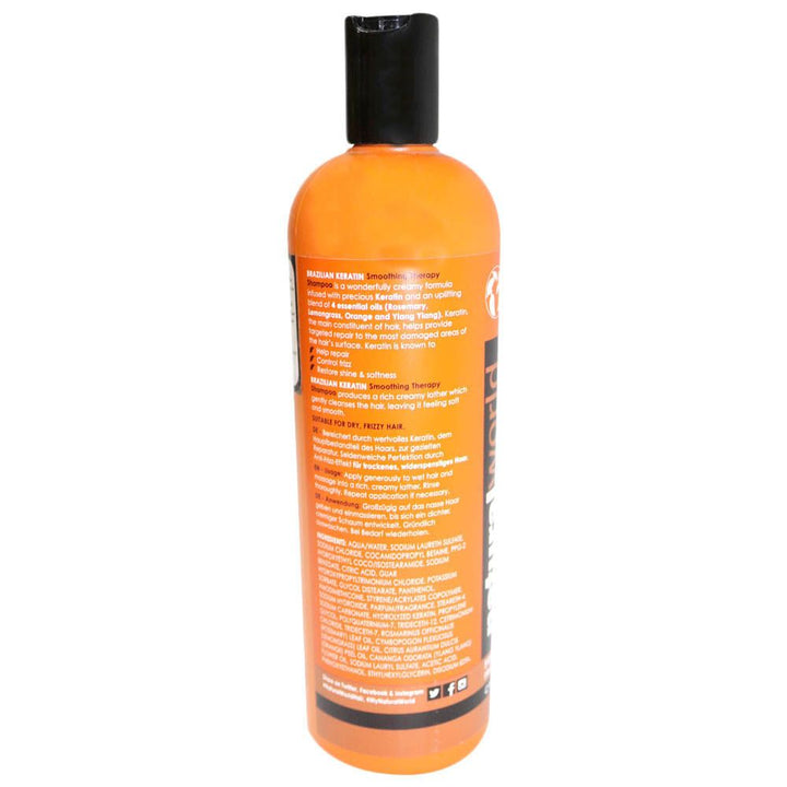Natural World Brazilian Keratin Smooth Therapy Shampoo 500 mL - Easy Pharmacy LLC