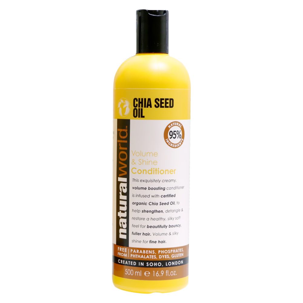 Natural World Chia Seed Oil Conditioner 500 mL - Easy Pharmacy LLC