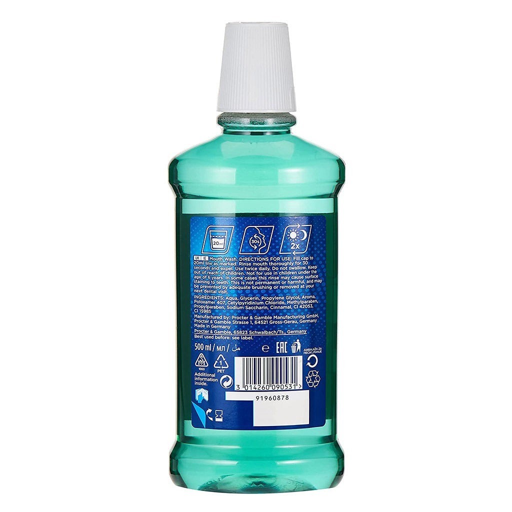 Oral B Pro-Expert Deep Clean Mouthwash 500 mL 30206 - Easy Pharmacy LLC