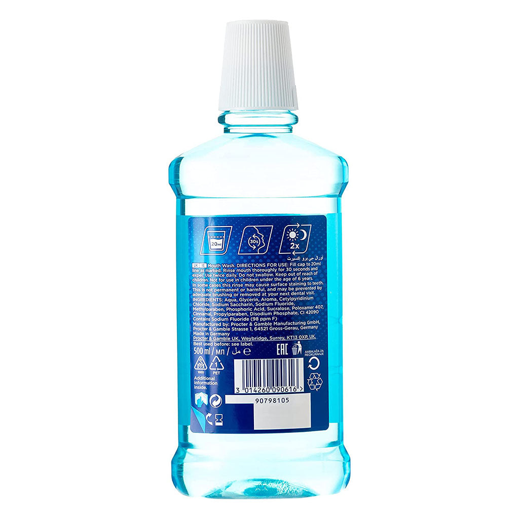 Oral-B Pro-Expert Strong Teeth Mint Mouthwash 500ml - Easy Pharmacy LLC