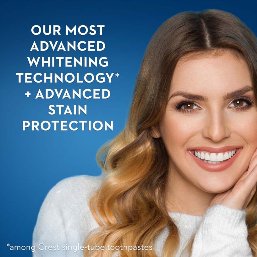 Crest 3D White Brilliance, Perfection, Advanced Whitening, Enamel Safe Toothpaste 75ml - Easy Pharmacy LLC