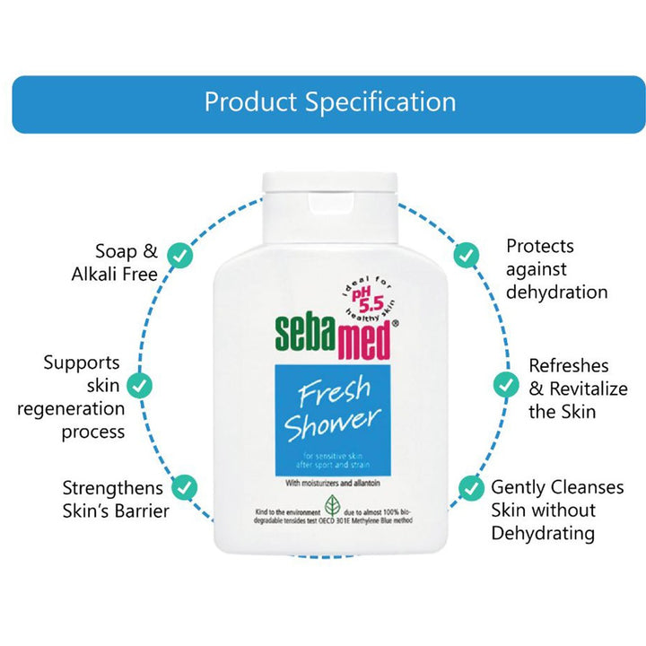Sebamed Fresh Shower 200 mL - Easy Pharmacy LLC