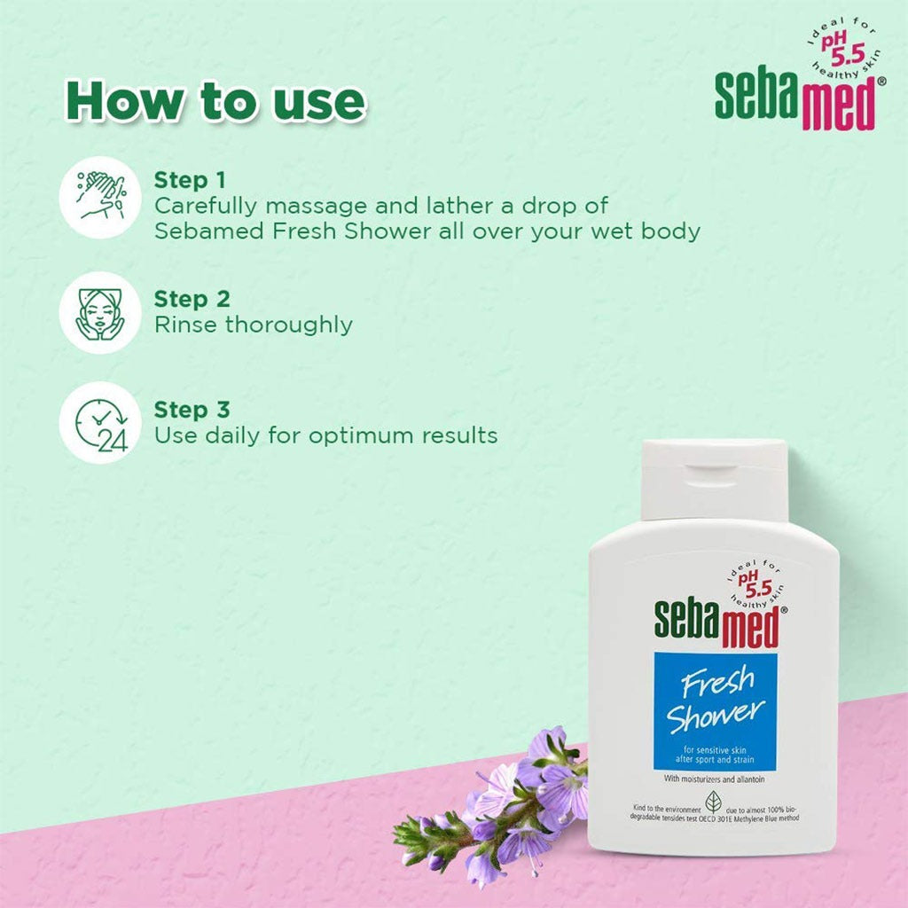 Sebamed Fresh Shower 200 mL - Easy Pharmacy LLC
