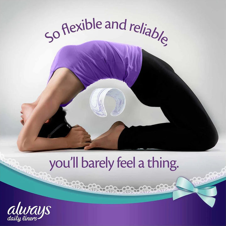 Always Daily Liners Comfort Protect, Normal Pantyliners, Pack of 20's - Easy Pharmacy LLC