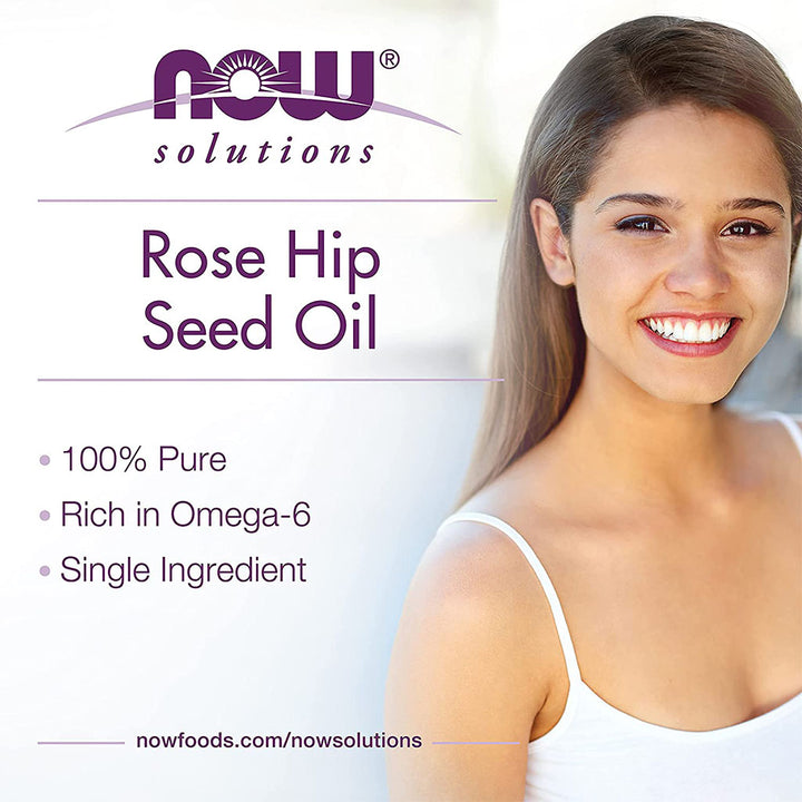 Now Solutions Rose Hip Seed Oil For Skin & Scalp 30ml - Easy Pharmacy LLC