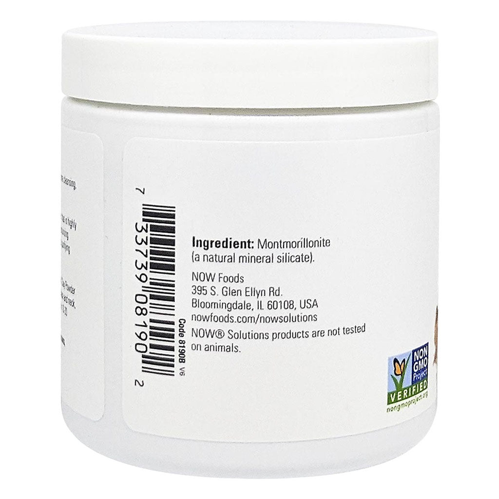 Now Solutions Moroccan Red Clay Facial Cleansing Powder For Sensitive Skin 170g - Easy Pharmacy LLC