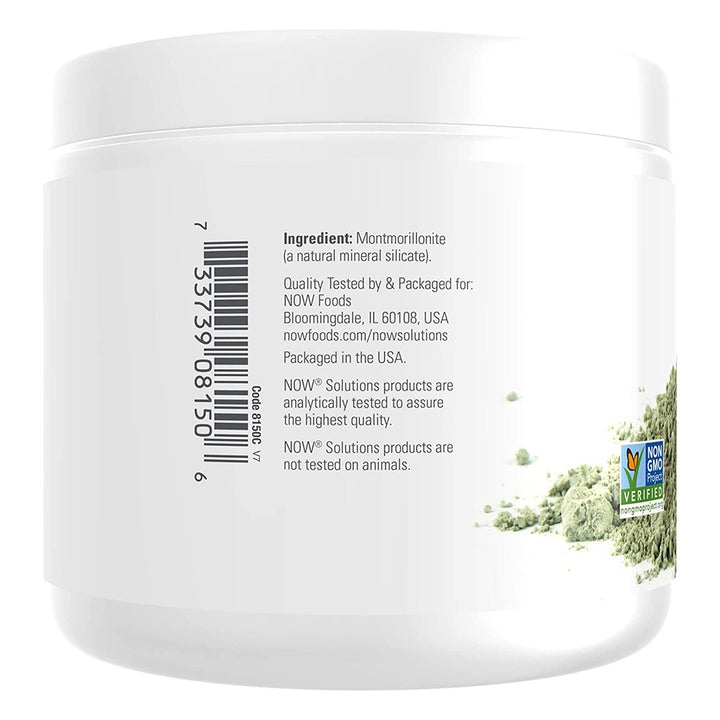 Now Solutions European Clay Facial Cleansing Powder 170g - Easy Pharmacy LLC