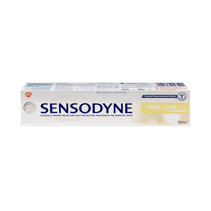 Sensodyne Multi Care + Whitening Toothpaste 50 mL - Easy Pharmacy LLC