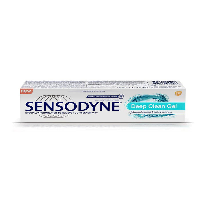 Sensodyne Deep Clean Gel Toothpaste 75 mL - Easy Pharmacy LLC