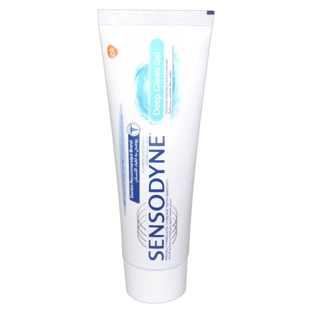 Sensodyne Deep Clean Gel Toothpaste 75 mL - Easy Pharmacy LLC
