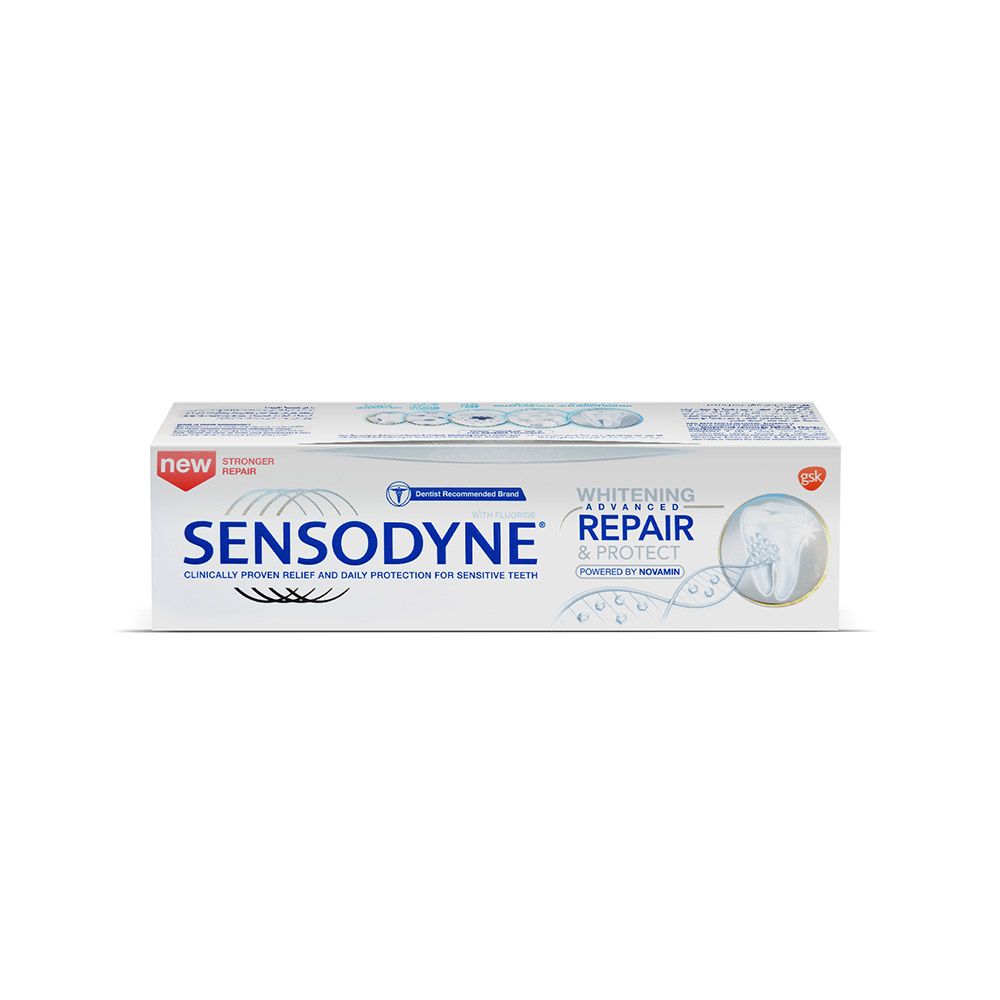Sensodyne Advanced Repair and Protect Whitening Toothpaste 75 mL - Easy Pharmacy LLC