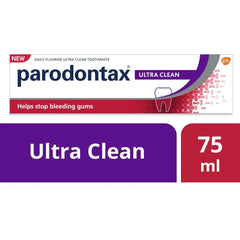 Parodontax Ultra Clean Toothpaste for Bleeding Gums 75 mL