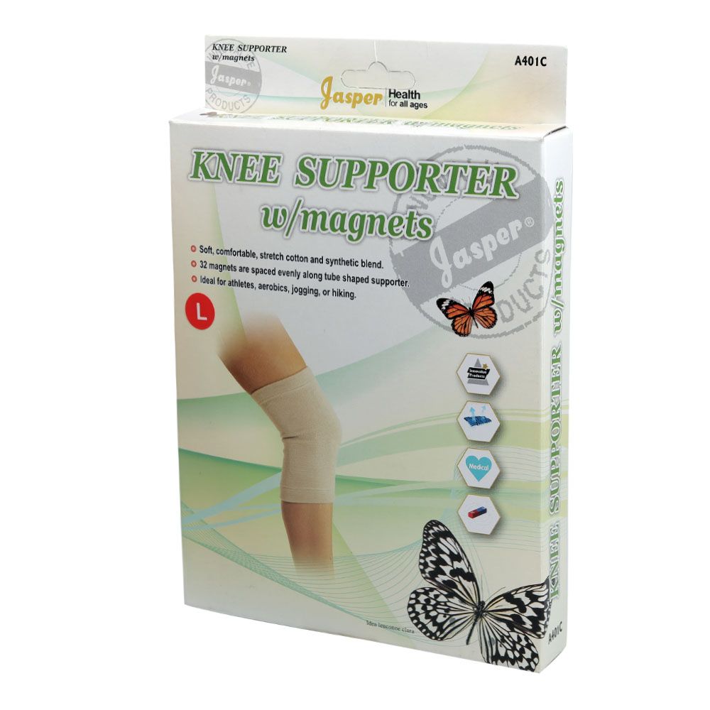 Jasper Knee Supporter With Magnets L A401C - Easy Pharmacy LLC