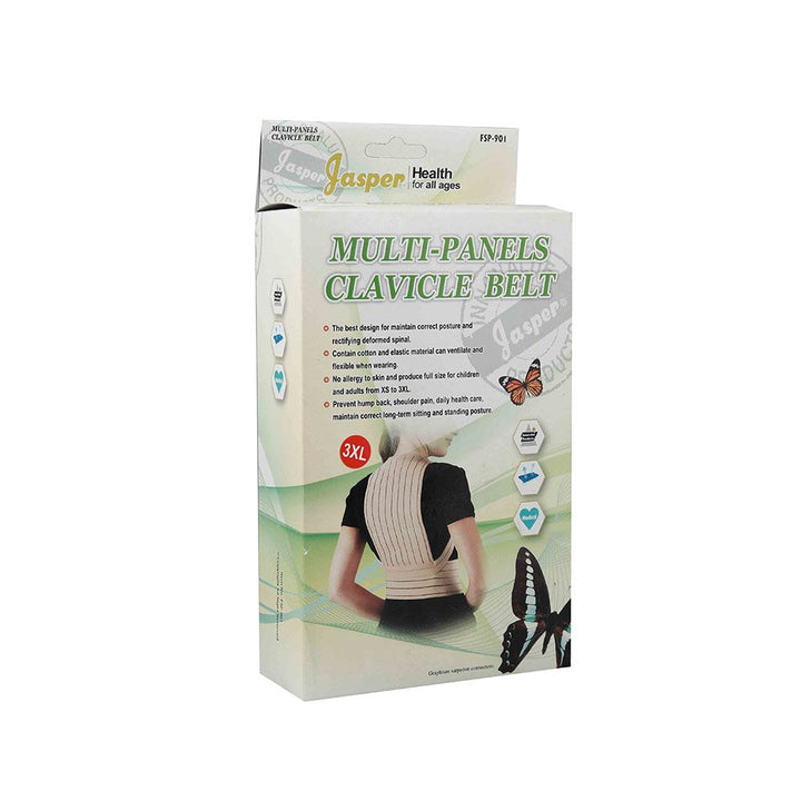Jasper Multi-Panels Clavicle Belt Size 3XL - Easy Pharmacy LLC