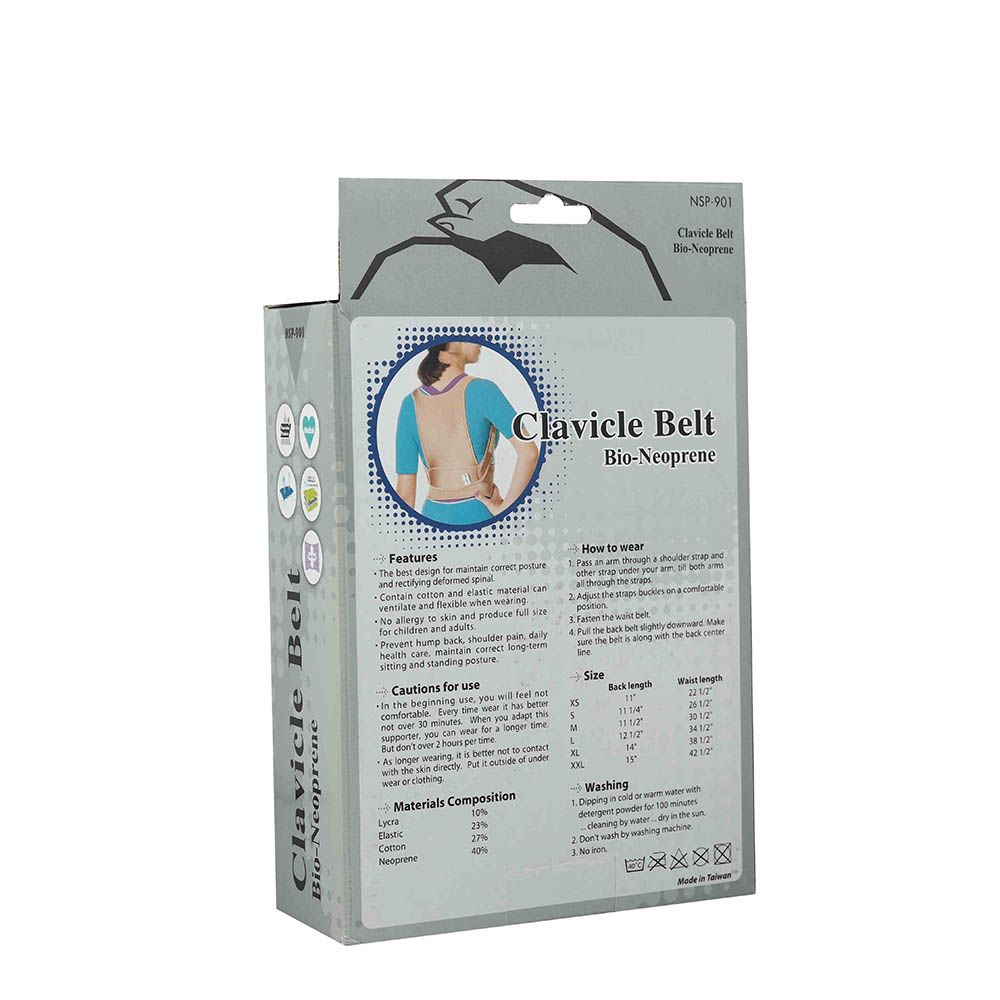 Jasper Clavicle Belt Bio-Neoprene Size Large NSP901 - Easy Pharmacy LLC