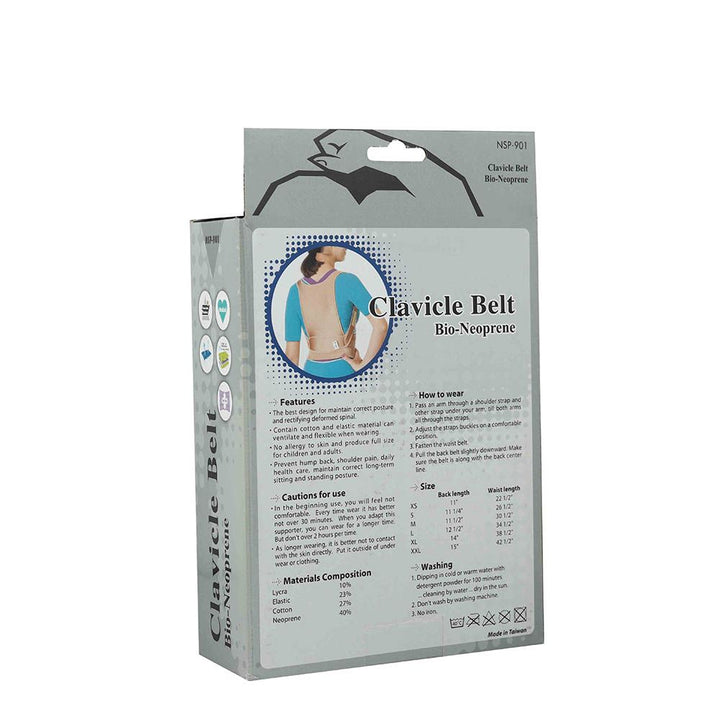 Jasper Clavicle Belt Bio-Neoprene Size Large NSP901 - Easy Pharmacy LLC
