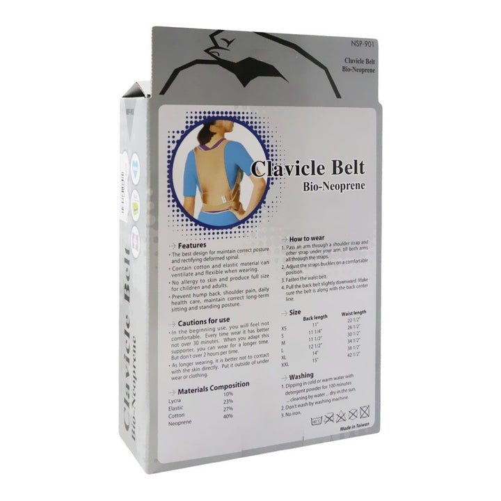 Jasper Clavicle Belt Bio-Neoprene XXL NSP-901 - Easy Pharmacy LLC