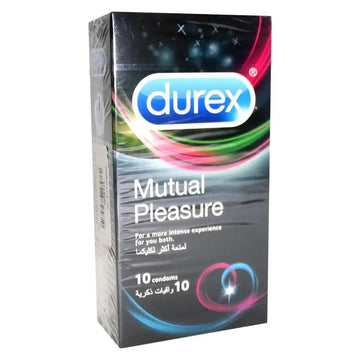 Durex Mutual Pleasure Condoms 10 Count