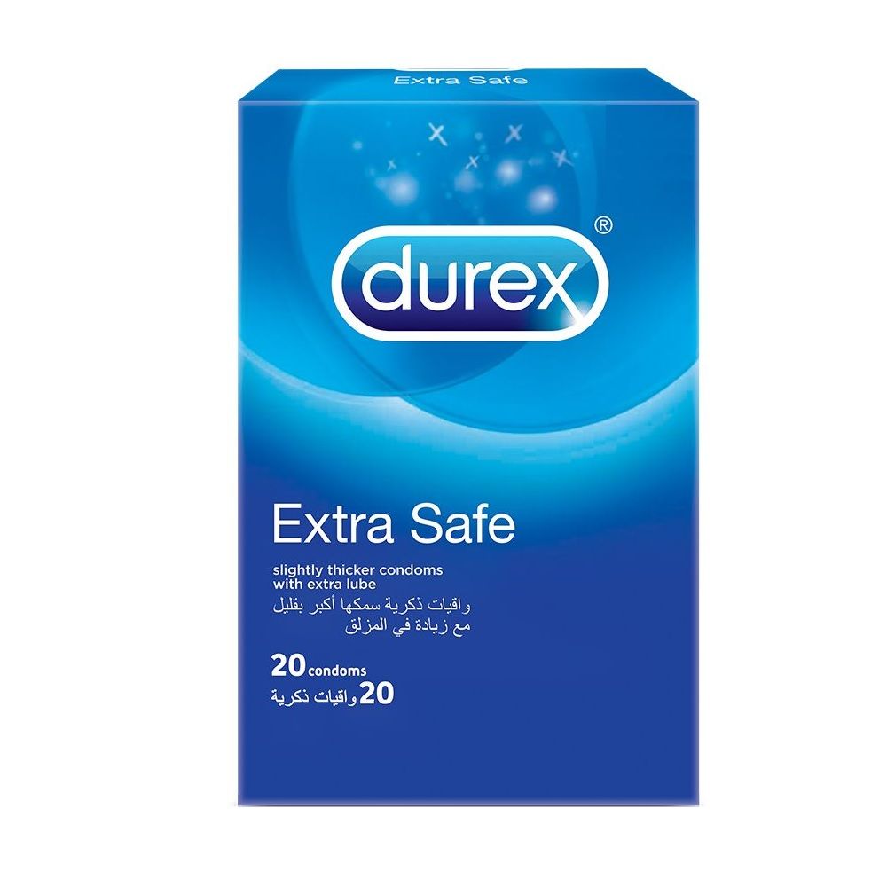 Durex Extra Safe Condoms 20's - Easy Pharmacy LLC