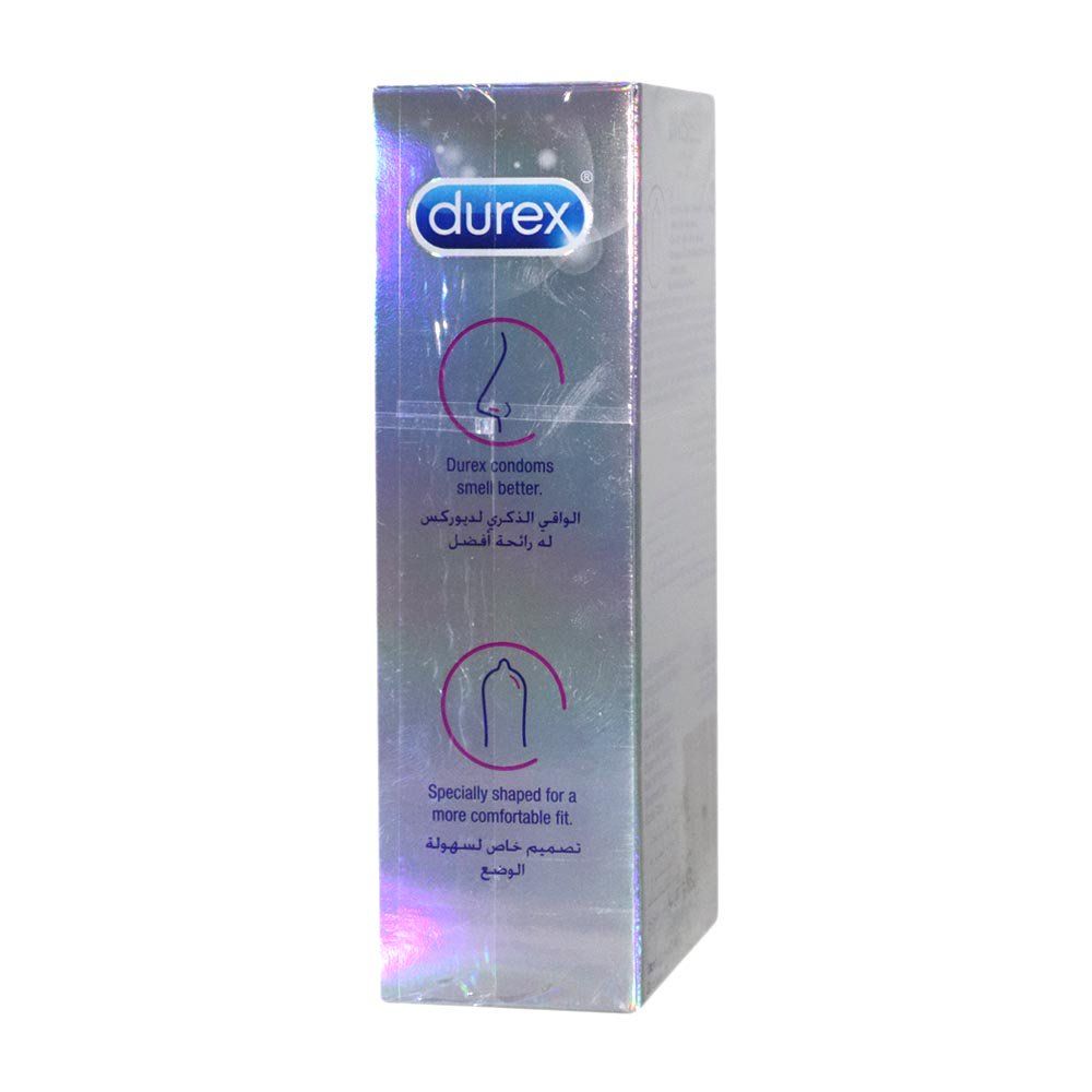 Durex Invisible Extra Lubricated Condoms 12's - Easy Pharmacy LLC